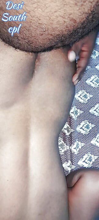Desi South Indian Tamil wife husband dick licking ride doggy Indian style sex original home video