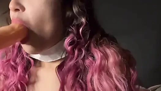 Orgasme gadis kelinci bikin memeknya berantakan