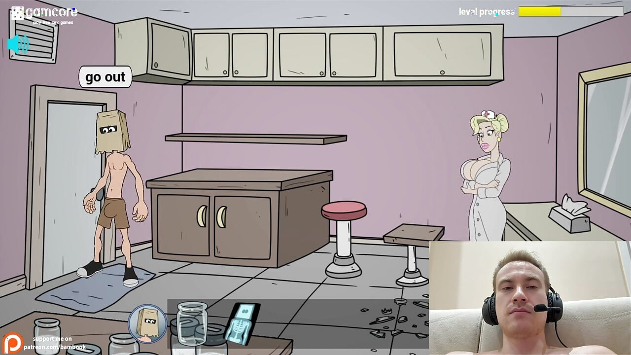 FuckerMen Hospital – Big Tits Nurse Sucks My Huge Cock  Adult Game Playthrough