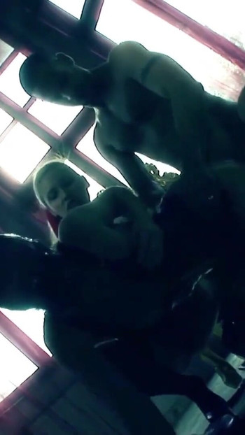 Key moment from "Extremely Painful Anal Sex for Sabrina and Slavegirl in 3Some"