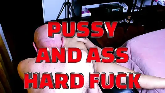 PUSSY AND ASS HARD FUCK WITH ADAMANDEVE AND LUPO