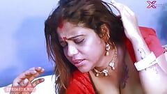 Quente e bonita namorada indiana fazendo sexo romântico com namorado