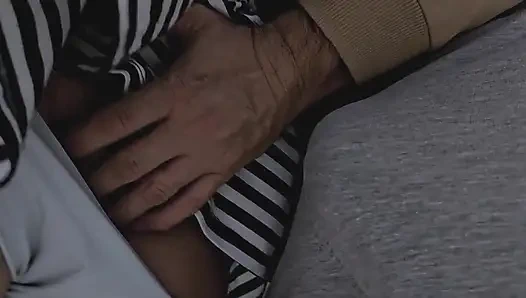 She Met a Horny Stranger in the Bus Who Was Not Ashamed to Finger Her Pussy and Cum in Her Panties