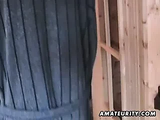 Amateur wife masturbates, sucks and fucks with cum in mouth