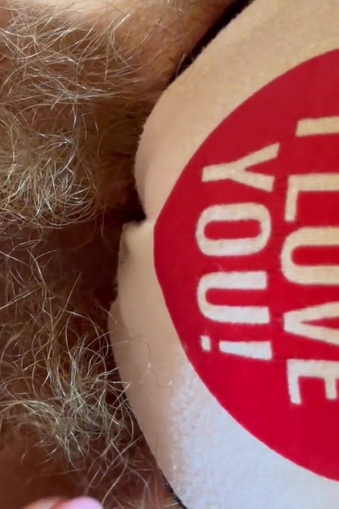 Big Feet and Hairy Bush in Panties
