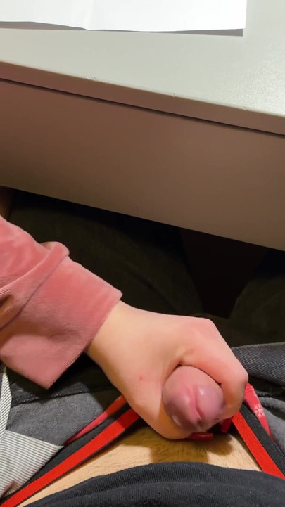 SCHOOLGIRL Handjob in Math Class Under The Table Again. (At School) | Clip 1