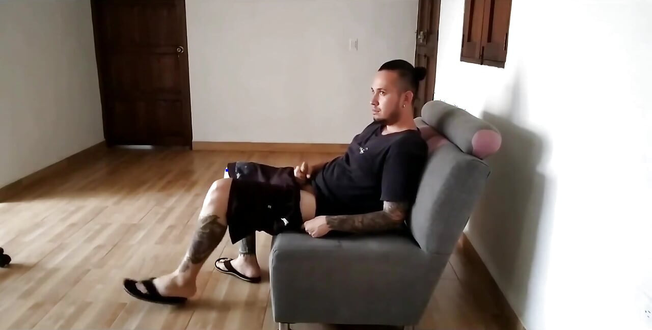 I Found My Masturbating When He Left the Bathroom