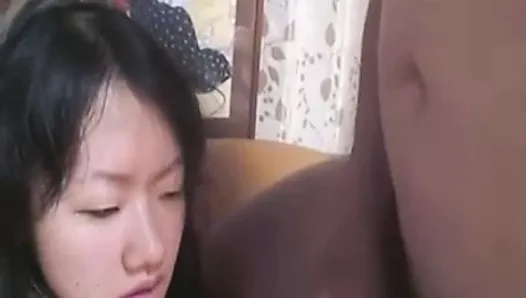 Asian Girl Enjoys Anal Fuck