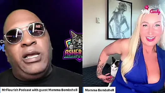 Mrflourish Podcast an Evening Affair with Guest Momma Bombshell