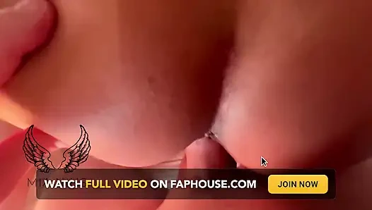 Doggystyle-creampie Tief in Den Hals Mit Altem Typen Und Junger Latina