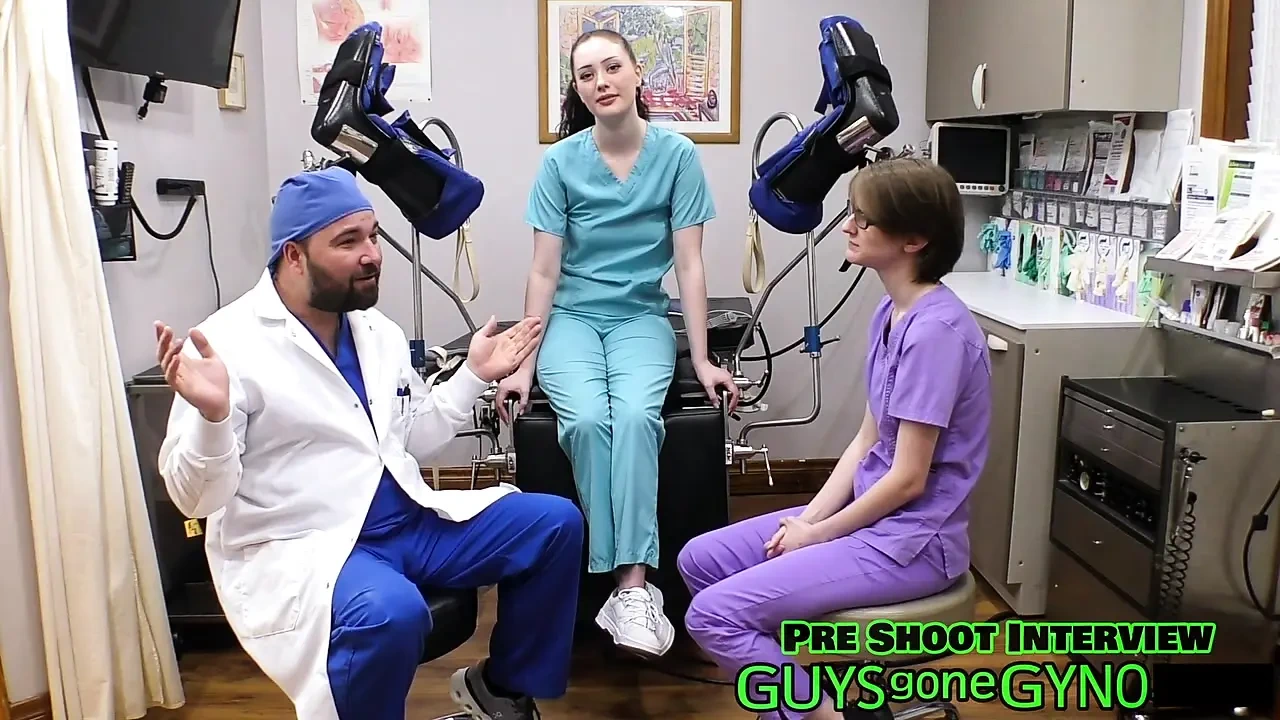 The Cum Clinic Extraction #14 – Nurse Azra Iahmir & Virgin Nurse Luci Starr