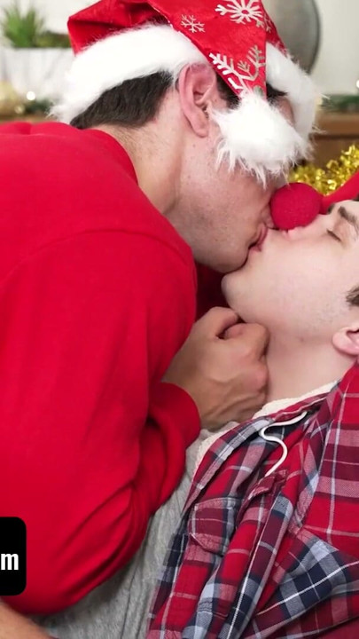Stepbro Wasn’t Helping With Christmas Decorations, so I Pounded His Lazy Ass Instead | Clip 1