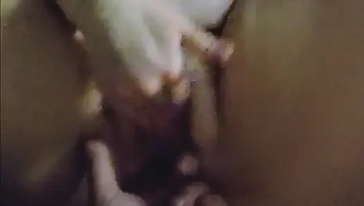 Fat Slut Cums From Fingering & Rapid Masturbating