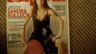 Трибьют спермы - Sandra Bullock (журнал Esquire)