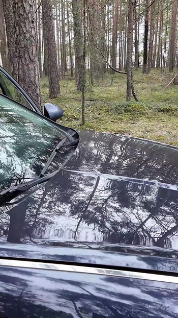 सड़क के किनारे की सहायता चुदाई के साथ पुरस्कृत