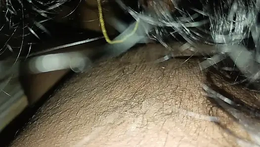 Mallu wife blow job at night