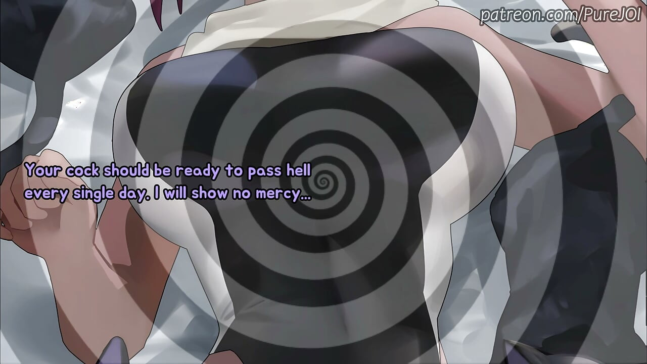 Looped! Yoruichi checks on your massive cock (Femdom JOI)