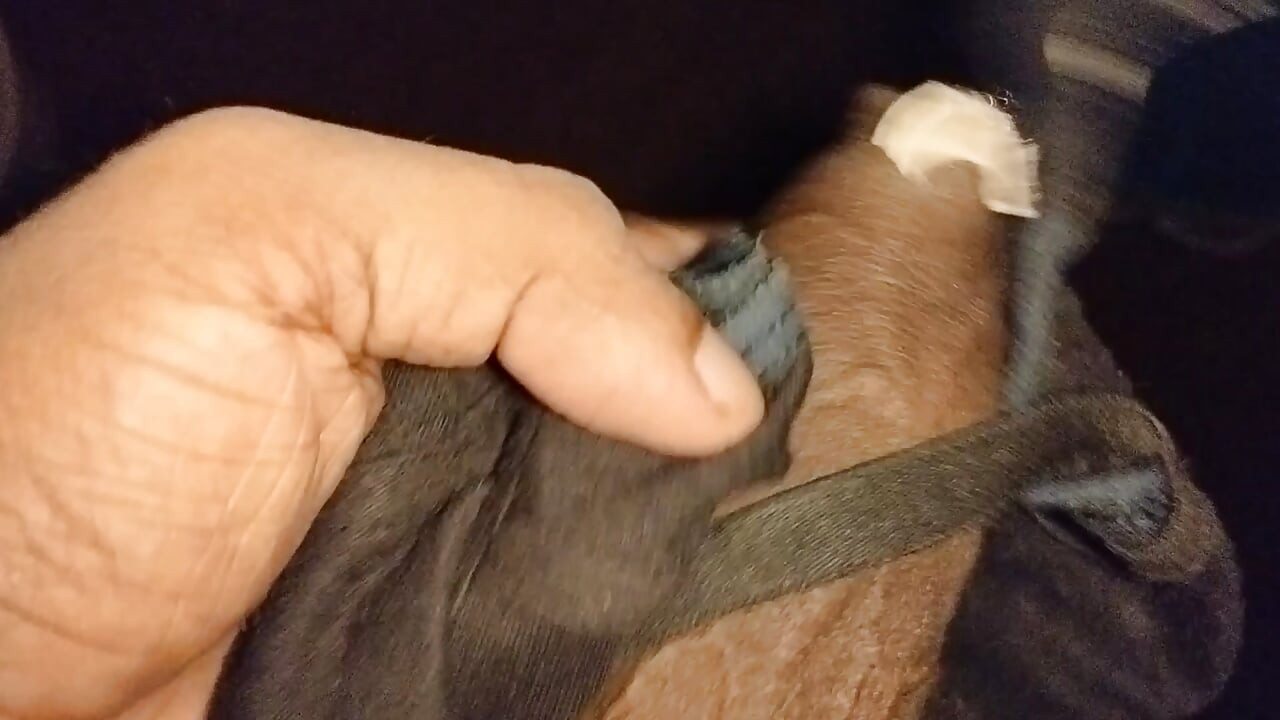 My Best friends hot mom bra jerking on it