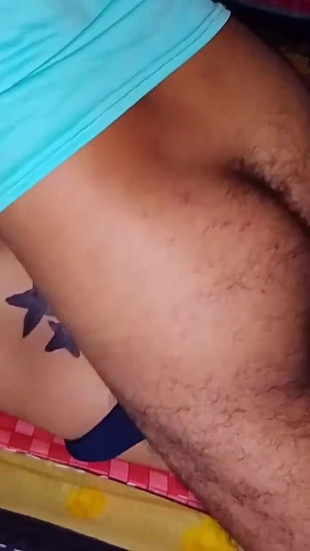 Thrilling moment from "Bhabhi ki gand chudai video"