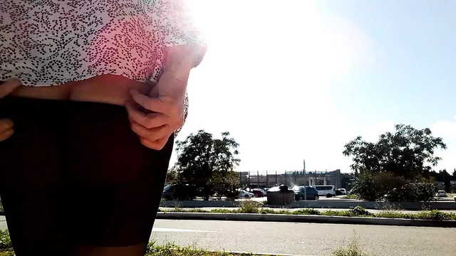 sounding dildo outdoors 9