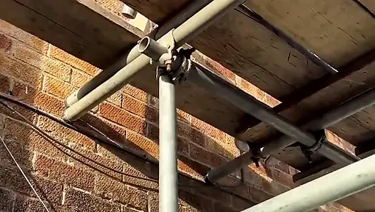 Young Trainee Gets to Watch a Window Peep Show