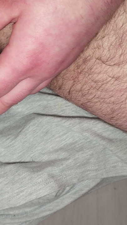Caged, released. Milked and denied. Husband Cums. | Clip 1