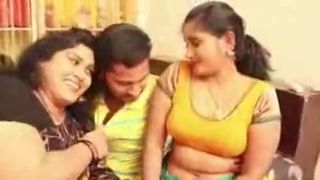 Indian threesome hot