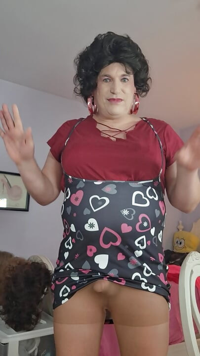 Lingerie show for Daddy and friends story!