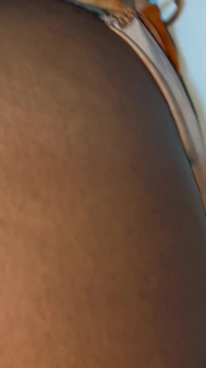 I caught my stepmom lying on my bed. I fucked her big black ass and cum on her big tits. | Clip 1