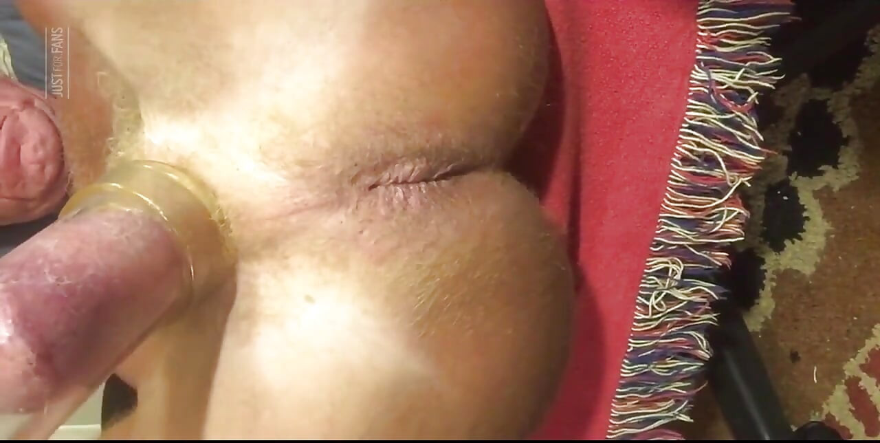 Ball & Cock Pumping Ass Fingering