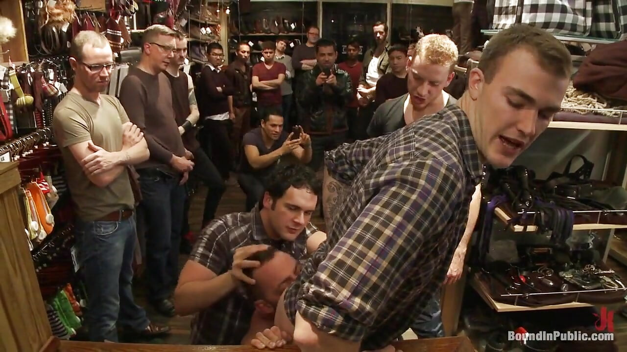 Ripped Muscle, Fat Cock, Round Ass, Humiliated in Public