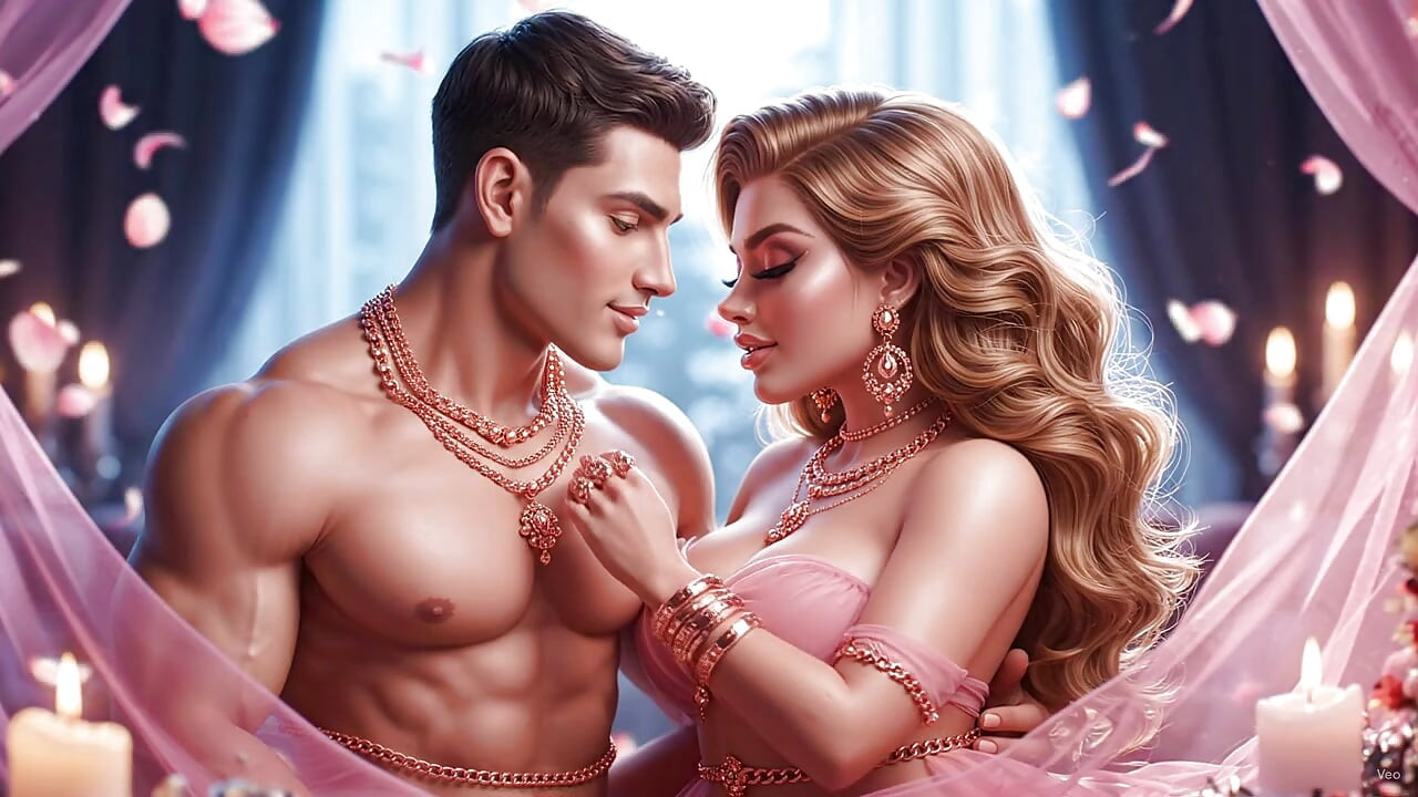 Λευκό Saree Mein Desi Σύζυγος Ki Απαλή ρομαντική νύχτα - σύζυγος Ke Saath Ολόσωμη αγκαλιά Aur έντονο φιλί