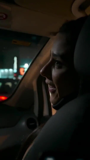 Epic moment from "Busty Brazilian influencer shows her wet pussy to a married taxi driver."