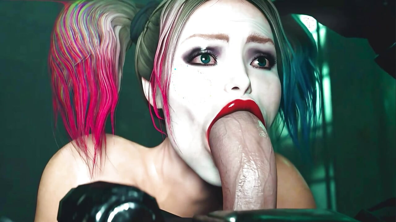 Harley Quinn and Batman Blowjob Operation ( XXX Cartoon )