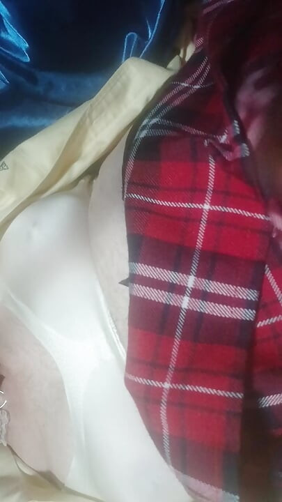 Panties boy playing