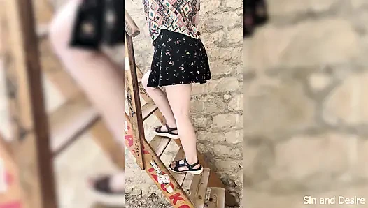 Tinder Karadağ'da ilk maçım tanıştığımızdan saatler sonra beni arabada siken teşhirci bir erkek delisi oldu