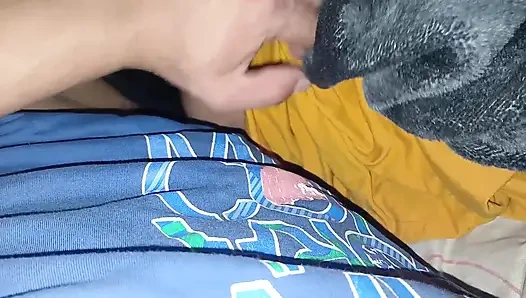 The buttock gets very entertained