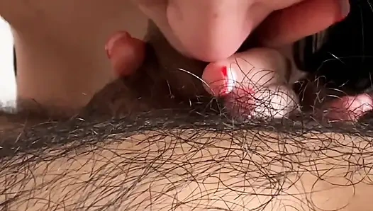 Banana Dessert Before a Long Juicy Blowjob