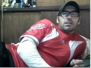 Straight guys feet on webcam #37
