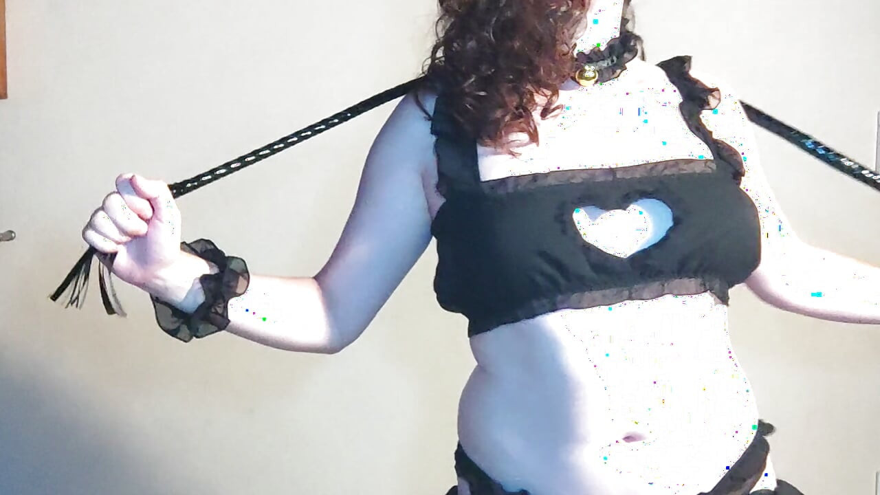 Striptease Catwoman seksikäs ja aistillinen pieni asu