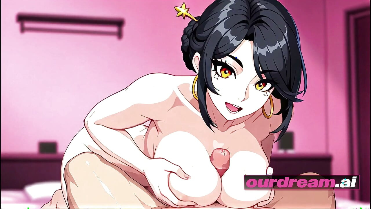 ourdream - Player Two Wins: Gamer de arte pixelado con aros dorados deja el mando para anal