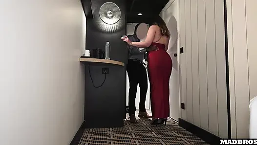 Cute Big Ass French Girl Get Gets Fucked And Creampied Back From A Date !!!
