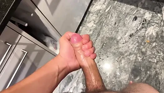 Penisim Dışarı Çıkıyor - Alt Dolu, Ön Cum ve Şehvetli Boşalma