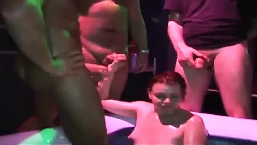 Slippery MILF Orgy with Dripping Wet Double Penetration Madness