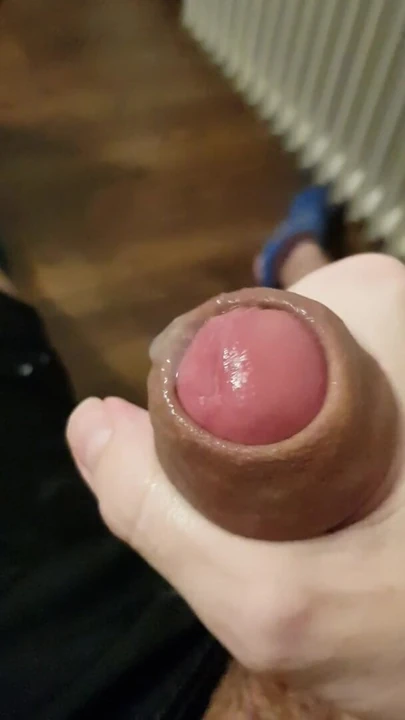 Me masturbating and cumming a lot in the air