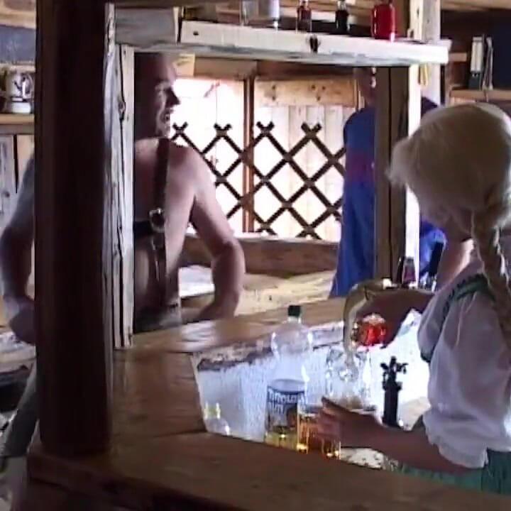 Big boob pierced German Heidi rough double fucked