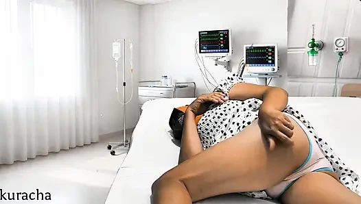 Hijab Step Sister feels her self she needs a sex when she was alone