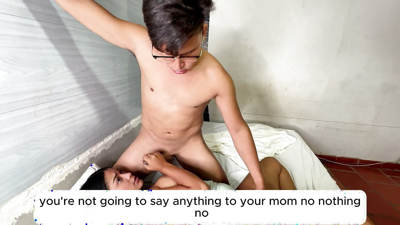 THIS CURVY, VOLUPTUOUS BRUNETTE'S FRIEND LEAVES HER IN THE CARE OF HER STEPSON, BUT WE END UP HAVING SEX