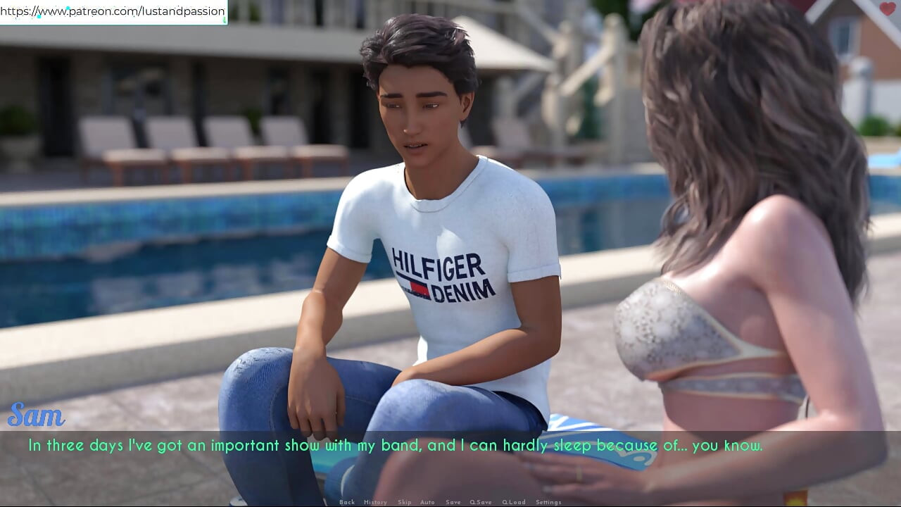 AWAM - Sam helped Sophia with the Lawn got a great view