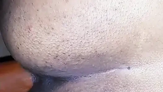 Today, after a long time, sister-in-law was fucked by making a mare.